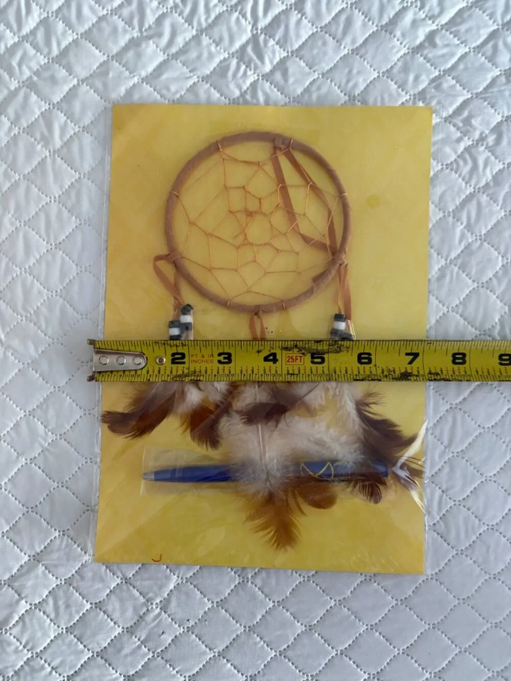NEW Dream Catcher with Feathers Includes pen